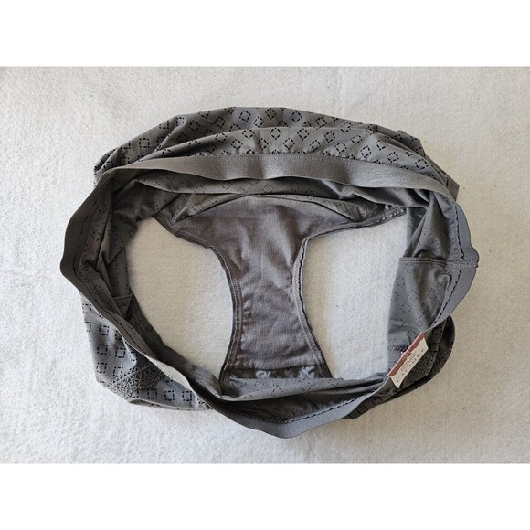 Cacique Panties Womens Gray Full Leg Brief Panty Size 18 / 20 - Picture 8 of 8